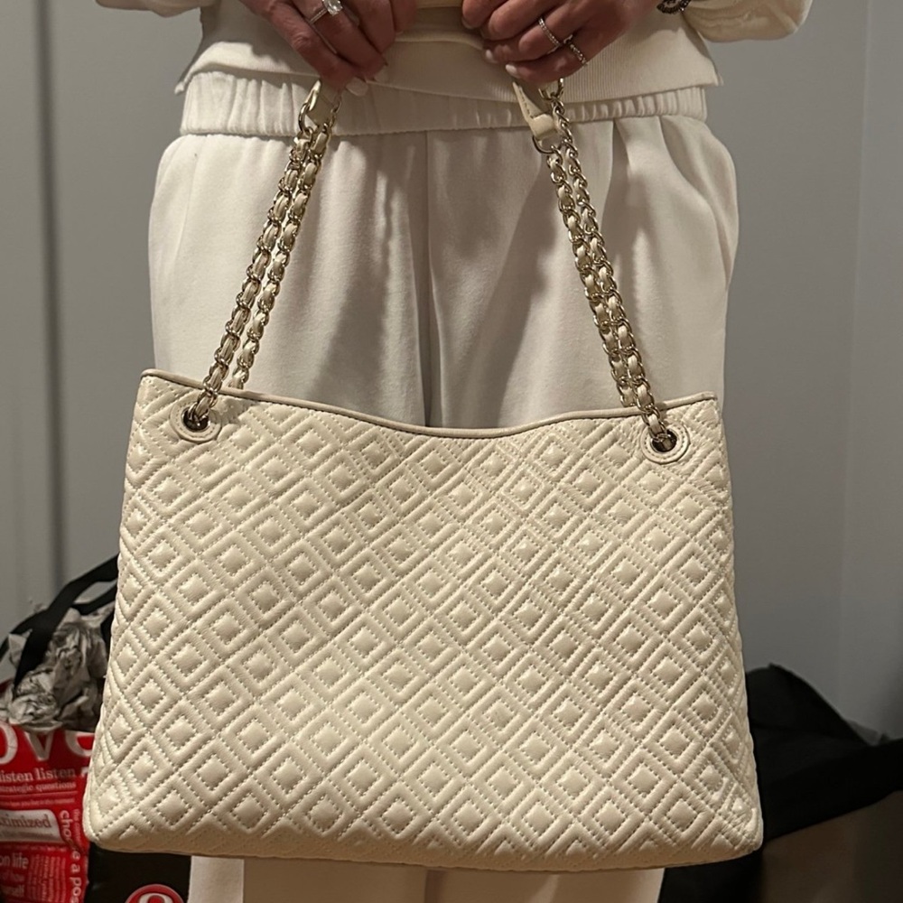 Tory Burch Marion Chain Slouchy Tote - Picture 2 of 7